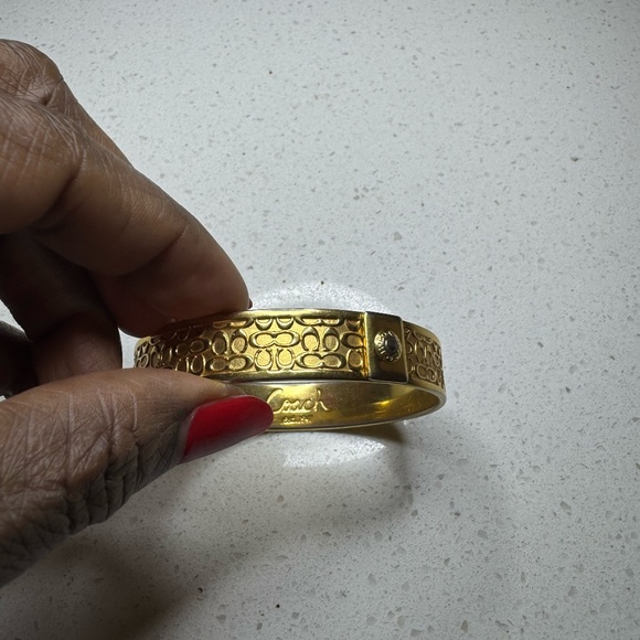 Coach bracelet - classic gold - Picture 1 of 14